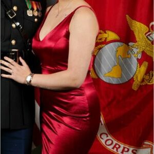 Lulu's Red Maxi Dress